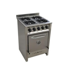 Cocina GASTROEQUIP (4 Hornallas) tipo industrial