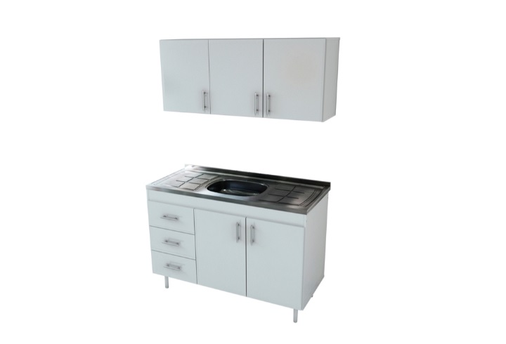 Bajo Mesada Sin Bacha Mueble Cocina Mosconi Express 1.20 Mts