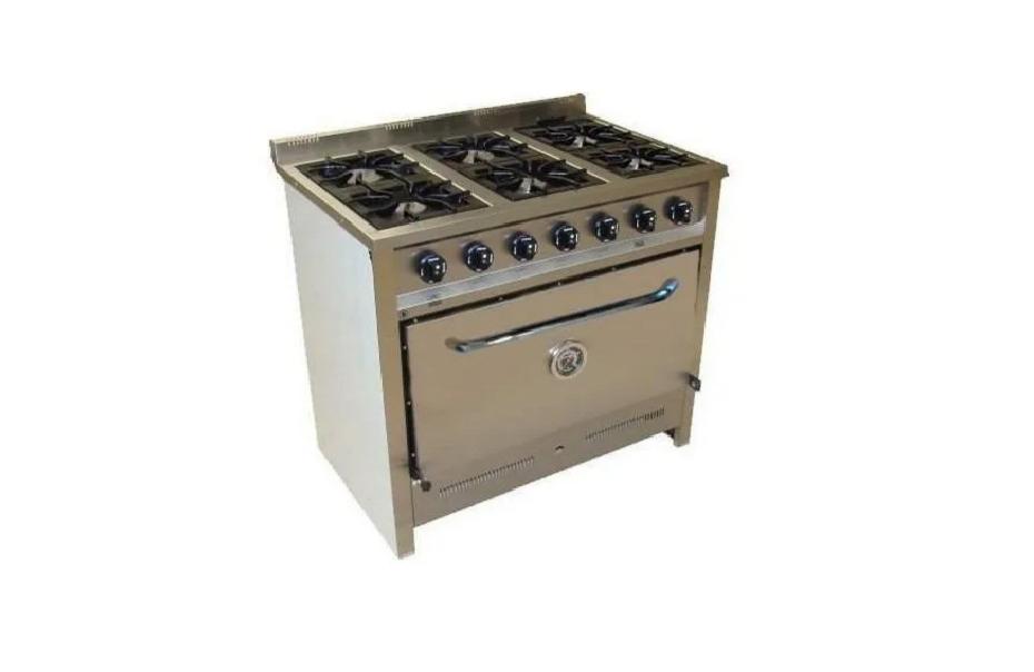 Gastroequip cocina 6 hornallas