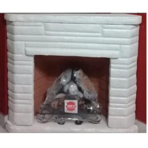 Hogar Frontal RICCO de 1 mts. con Leños de 5800 cal.