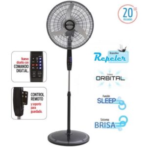 Ventilador de pie LILIANA 20" VPD20 R con control remoto