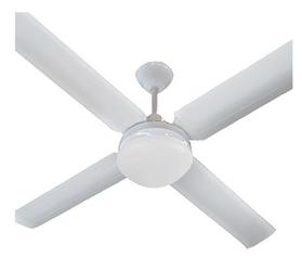 Ventilador de Techo PROTALIA 3301 blanco chapa c/luz