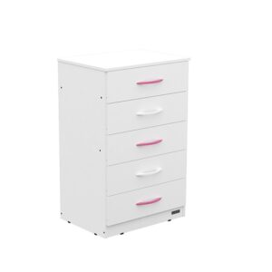 Chifonier MOSCONI 5 cajones Super Express Blanco 56153