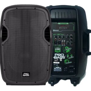 Parlante portatil PRO BASS Someco ELEVATE 115BT 2000 wts.84999