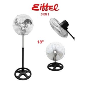 Ventilador de Pie 18" EIFFEL 3 en 1 m/ E518