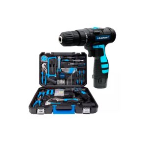 Kit de Herramientas + Taladro 12v BLAUPUNKT PowerKit 800 Someco 142 Piezas