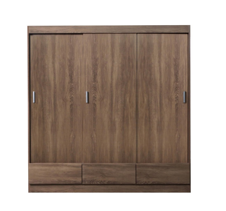 Placard Tana eco corredizo 3 ptas. 1.70 MOCCHA