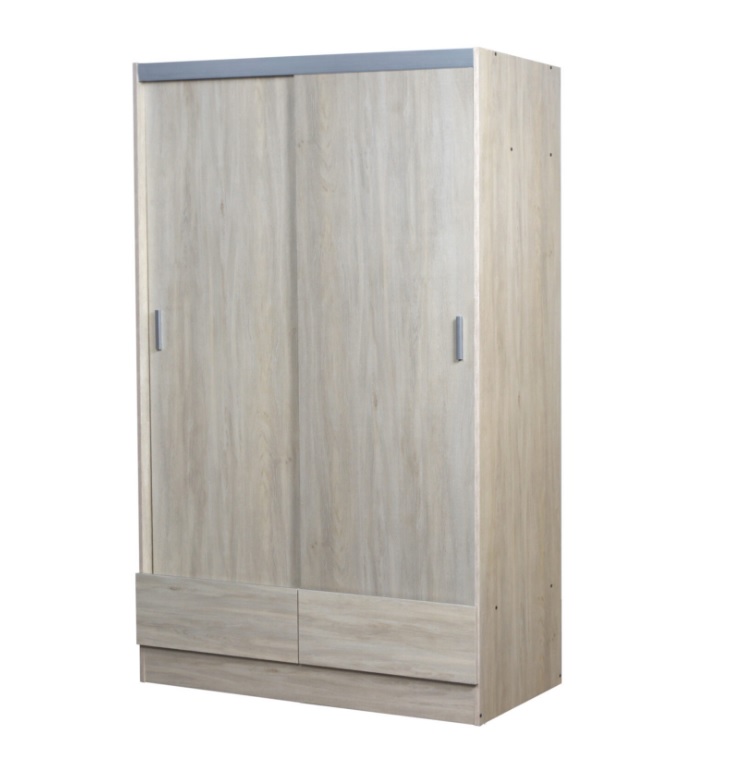 Placard Tana plus corredizo 2 ptas. 1.13 fresno blanco