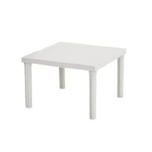 Mesa plástica VOSS Bari cuadrada patas cortas
