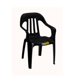 Silla de jardín VOSS Fiesta negra