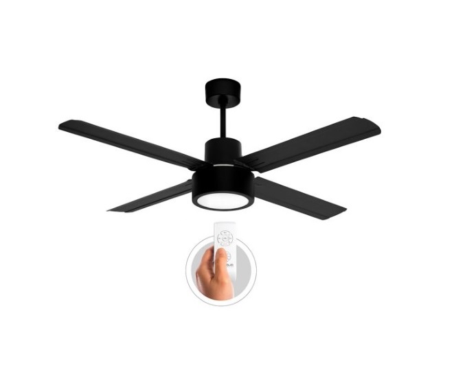 PROTALIA ventilador de techo CHAPA 3418 R NEGRO