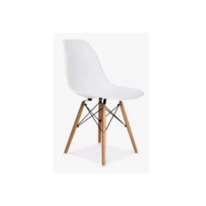 Silla Estilo Nordico Eames blanca
