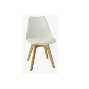 Silla Estilo Nordico Tulip blanca