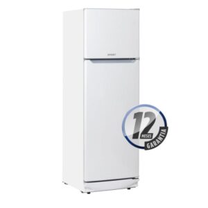 Heladera Cíclica Briket BK2F 1410V Blanca HC A1 estantes de Vidrio con Freezer 290 Lts.