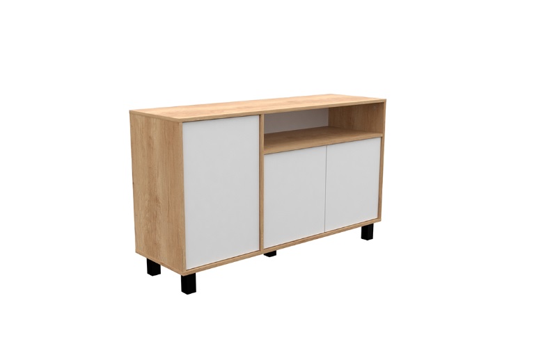 Vajillero Doors 130 nebras natural bco. 56920