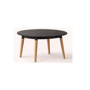 Mesa Estilo Nórdico redonda Blanca/Negra