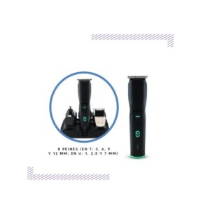 Cortapelo EUROBEAUTY EB-TR2351- Recargable 5 en 1